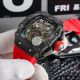 Best Richard Mille Replica Watches RM 11-03 Red Rubber Band Carbon Fiber Watch Automatic (3)_th.jpg